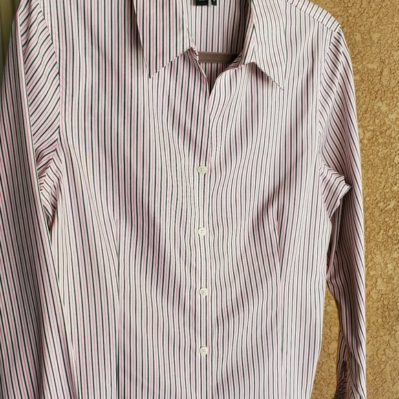 Kasper Women's Long Sleeve Button-down, Collared Shirt Sz 12 - Picture 3 of 13
